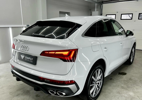 Audi SQ5 cena 253257 przebieg: 26200, rok produkcji 2021 z Sejny małe 596